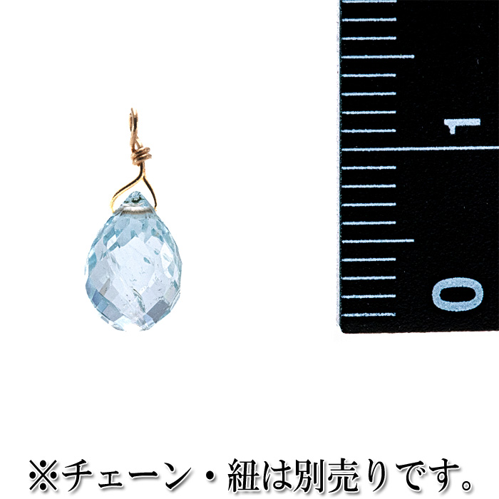 Jewel Drops アクアマリン K18